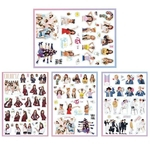 New Hot Bangtan Boys Duas Vezes Transparentes Adesivos Moda Diy Craft Foto Laptop Album Scrapbooking Etiqueta Telefone Etiqueta Transparente Impermeável