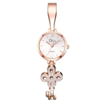 New Hot Ladies Bracelet venda Disu relógio clássico A forma de quartzo relógio de tendência senhoras cinto fino assistir