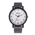 New Men Watch Stainless Steel Rel¨®gio Masculino Quartz Alloy Belt Rel¨®gio de pulso Casual