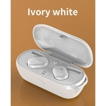 TWS Auscultadores sem fios Bluetooth 5.0 Fones de ouvido Headset sem fio fone de ouvido Mini Esportes Earbuds Música Viva-voz para telefones