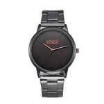 New Women Watch Stainless Steel Rel¨®gio Masculino Quartz Mesh Belt Rel¨®gio de pulso Casual