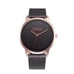 New Women Watch Stainless Steel Rel¨®gio Masculino Quartz Mesh Belt Rel¨®gio de pulso Casual