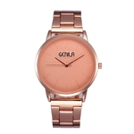 New Women Watch Stainless Steel Rel¨®gio Masculino Quartz Mesh Belt Rel¨®gio de pulso Casual