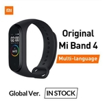 New Xiaomi Mi Band 4 Smart Miband 4 0.95" AMOLED Screen Waterproof Heart Rate Fitness 135mAh 20 Bluetooth 5.0 50ATM