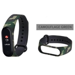 Waterproof Camouflage Cor TPU Sports Watch Band para Xiaomi Mi 4/3