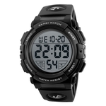 LED Men Assista Moda Waterproof Eletrônico Grande Dial Movimento relógio de pulso