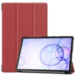 Para Sumsung S6 TAB S6 10.5Inch T860 queda resistente 3Folding Smart Stay Laptop Case de proteção