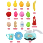 23pcs elétrica Simulação Chaleira Luz / Toques / Fog Função Eletroportáteis Finja Brinquedos