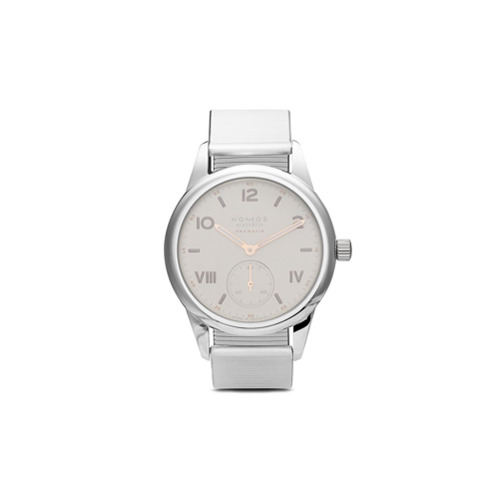 NOMOS Glashütte Relógio Club Campus Neomatik 37mm - White, Silver-plated