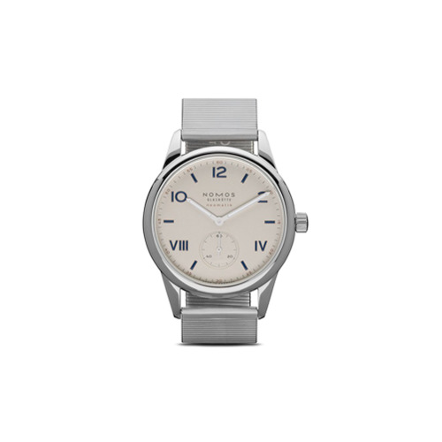 NOMOS Glashütte Relógio Club Campus Neomatik 39mm - White, Silver-plated