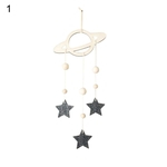 Nórdico Nuvem Saturno Estrelas Forma De Madeira Pendurado Na Parede Kids Room Decor Ornaments
