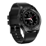 Nova tela redonda cor inteligente relógio L9 Sono Chamada Lembrete cartão Bluetooth com câmera smart watch