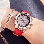 NOVAS Mulheres Relógios Senhoras Moda Strass Diamante Vestido Relógio de Alta Qualidade de Luxo relógio de Pulso Girar o mostrador venda quente Menina assistir bom presente