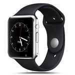 NOVO A1 relógio inteligente Suporte SIM TF Chamada Bluetooth pedômetro Esporte Smartwatch