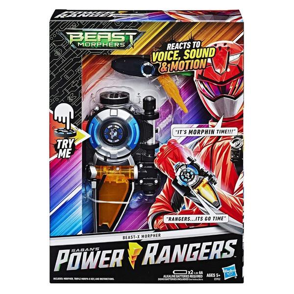 Novo Relógio Morfador Power Ranger Beast-x Hasbro E5902