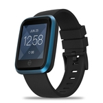 Novo zeblaze cristal 2 smartwatch ip67 dispositivo wearable à prova d 'água monitor de freqüência cardíaca cor display smart watch para android ios