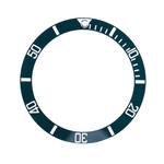 Novos Cerâmica Assista Relógio de pulso moldura Inserir loop Peças de Reposição (chá verde)