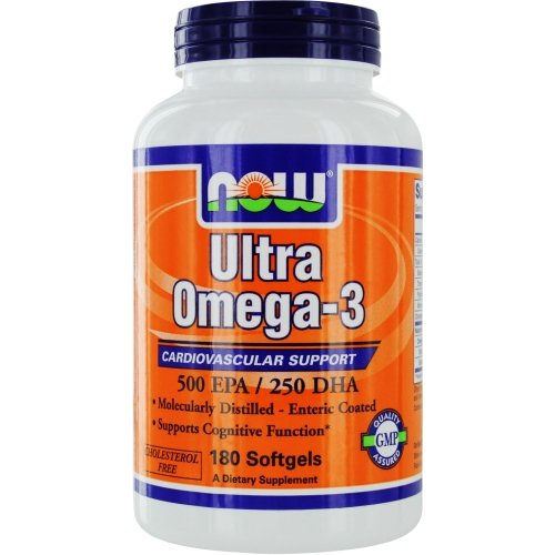 NOW Foods NOW Foods - Ultra Omega-3 500 EPA/DHA 250-180 Softgels