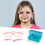 Óculos Armação Infantil Flexível Elástico Silicone 3 A 7 Anos 290