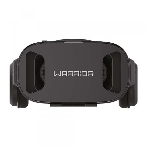 Óculos 3d Realidade Virtual com Headphone Warrior - Js086 - Multilaser