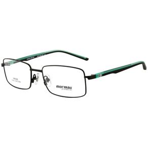 Óculos de Grau Mormaii M 6021 Preto e Verde Lente 5,4 Cm