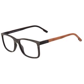 Óculos de Grau Mormaii Pequim Wood Preto Lente 5,3 Cm