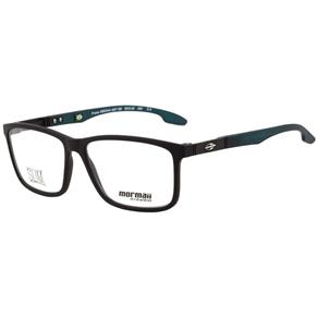 Óculos de Grau Mormaii Prana Slim Preto e Verde Lente 5,5 Cm