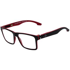 Óculos de Grau Mormaii Swap Clip On Preto & Vermelho