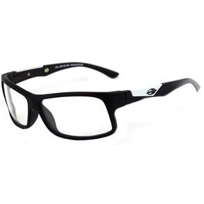 Óculos de Grau Mormaii Vibe Preto e Branco Lente 5,4 Cm