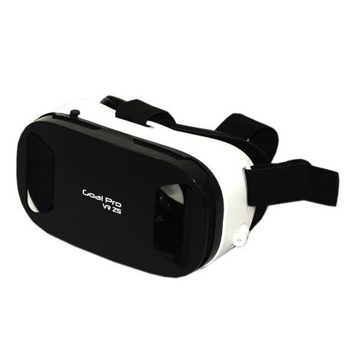 Óculos de Realidade Virtual 3d Goal Pro Vr Z5 com Fone de Ouvido - Preto-branco