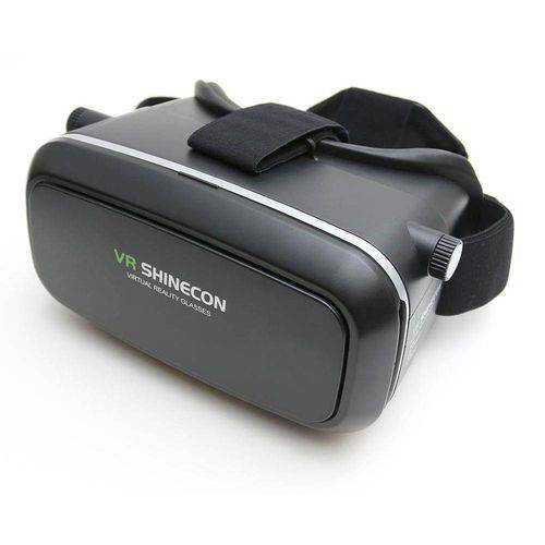 Oculos de Realidade Virtual 3d Matte Vr Shinecon 2.0 Vr Preto