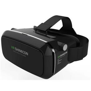 Oculos de Realidade Virtual 3d Matte Vr Shinecon 2.0 Vr Preto