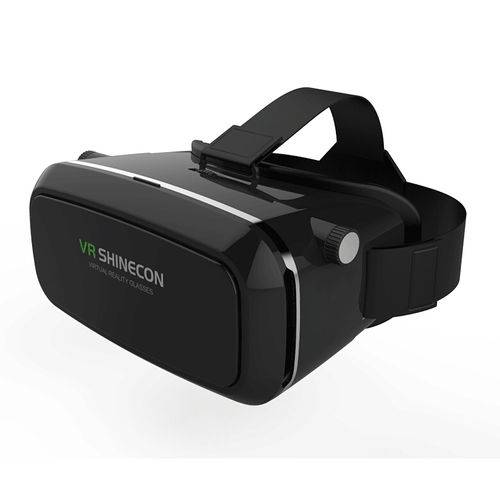 Óculos de Realidade Virtual Shinecon 2.0 + Fone Plugx F-567