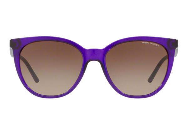 Óculos de Sol Armani Exchange AX4072SL 823613/55 Roxo Transparente