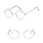 Fashion Square Pequenas óculos transparentes óculos de lente