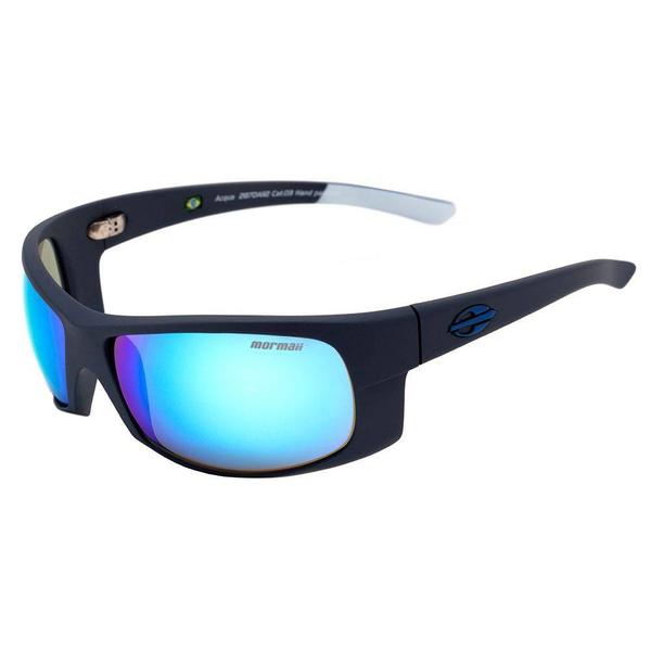 Oculos de Sol Mormaii Acqua 287da112 Cinza Fosco Lente Azul Espelhada