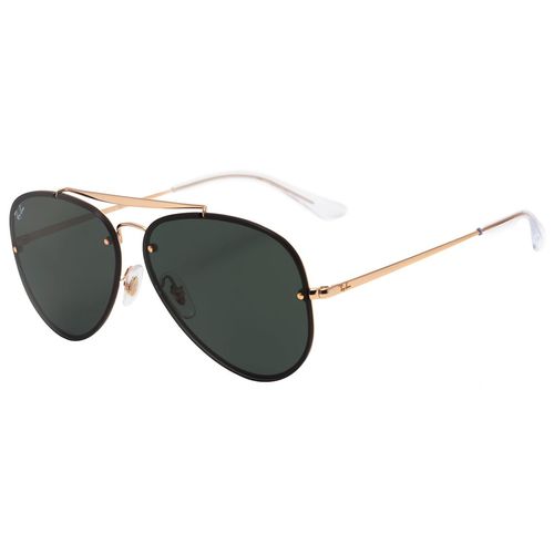 Óculos de Sol Ray Ban Blaze Aviador Dourado RB3584N Tam. 61