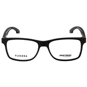 Óculos Grau Mormaii Califa Flexxxa Preto Laranja Lente 5,6 Cm