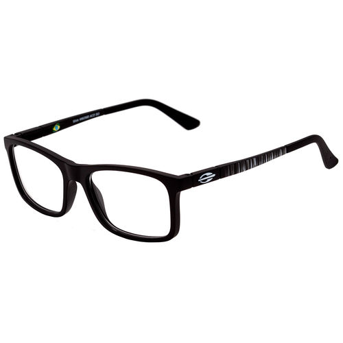 Óculos Grau Mormaii Slide Nxt Infantil Preto e Branco Lente 5,0 Cm