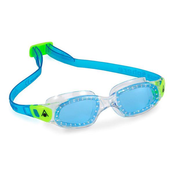 Óculos Natação Aqua Sphere Kameleon Kid / Transparente-Lima-Azul