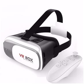 Óculos Vr Box 2.0 Realidade Virtual 3d Android com Controle