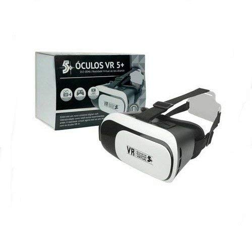 Oculos Realidade Virtual 3D - Branco, 5+, 015-0046, Branco/preto