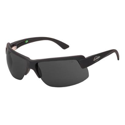 Oculos Sol Gamboa Air 3 Preto Fosco/L Cinza