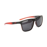 Oculos Sol Speedo Avalon H01 Preto Fosco Vermelho Lente Cinza Polarizada