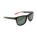 Oculos Sol Speedo Helix 2 A02 Preto Fosco Vermelho Lente Verde Polarizada