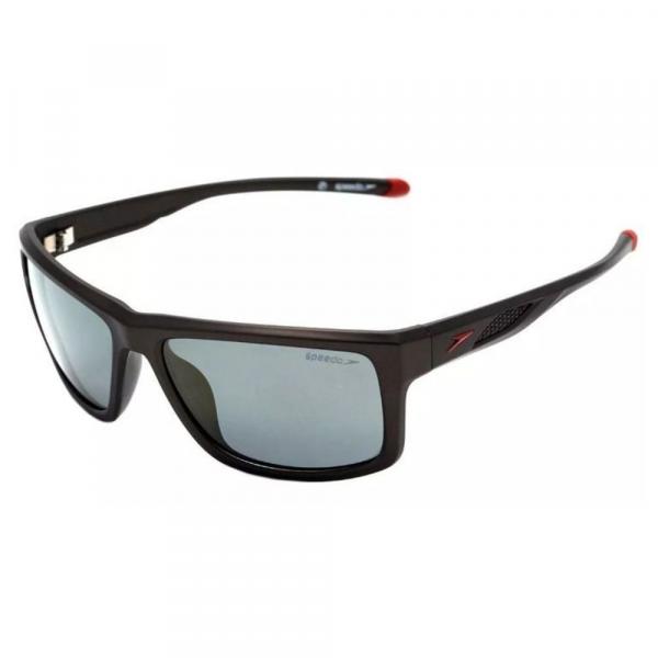 Oculos Sol Speedo Vulcan D01 Preto Fosco Lente Cinza Polarizado