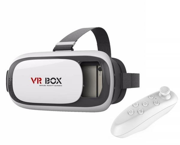 Oculos VR BOX para Realidade Virtual C/ Controle