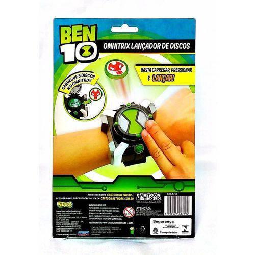 Omnitrix Lancador de Discos BEN 10 - SUNNY