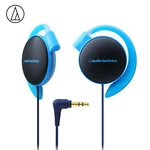 Original Audio Technica ATH-EQ500 Wired fone de ouvido Música Headset Ear Hook Desporto Headphone Surround Baixo Para Xiaomi Huawei Oppo Etc