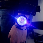 Os homens / mulheres estudantes de relógios da moda LED luminoso Silicone Strap relógio de pulso